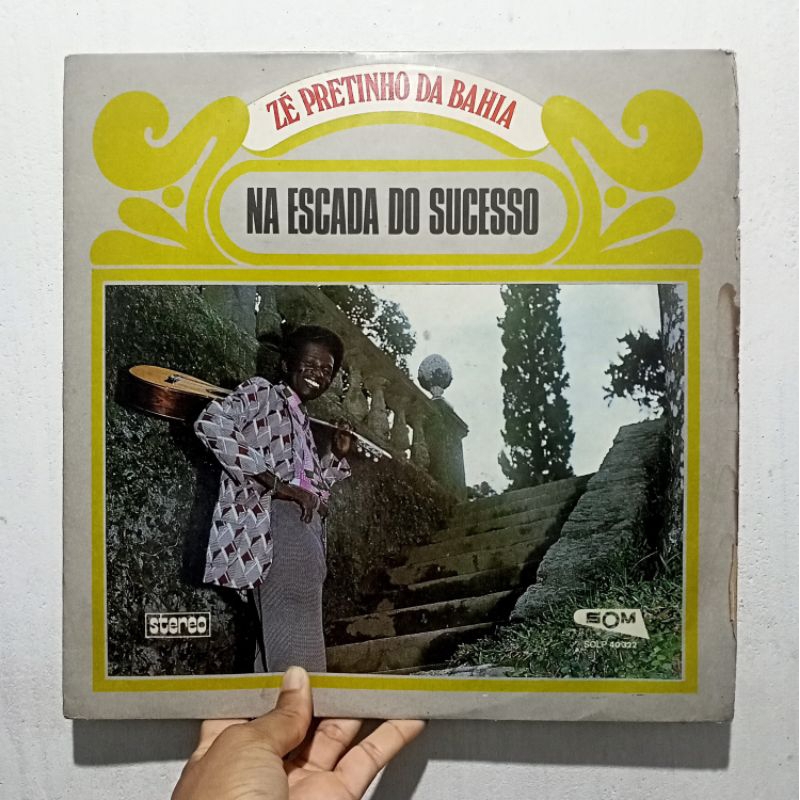LP Vinil Zé Pretinho da Bahia - Na Escada do Sucesso (Samba/1973)
