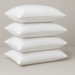 Kit 02 e 04 Travesseiros Plumas de Ganso 70x50cm Direto da Fábrica em Oferta na Shopee