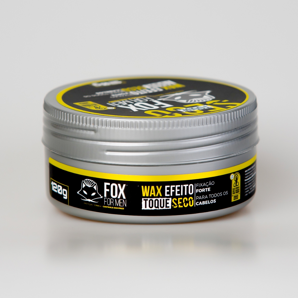 PASTA MODELADORA WAX EFEITO SECO 120G - FOX FOR MEN