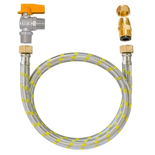 Kit Para Instalação De Gás GN ou GLP Encanado 60cm em Fogão Forno Aquecedor de Agua e Cooktop em Oferta na Shopee