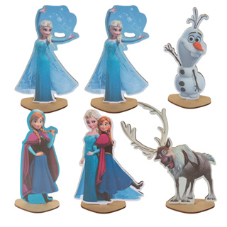 Kit Display de Mesa 6 Peças Para Festa Frozen em Oferta na Shopee