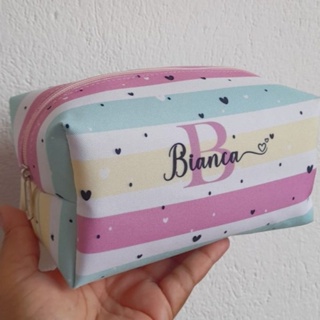 Necessaire personalizada com nome em Oferta na Shopee