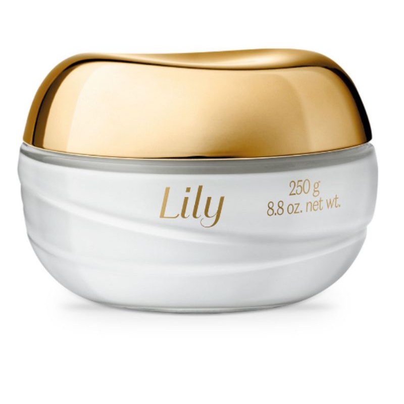 Creme Acetinado Hidratante Desodorante Corporal Lily 250G