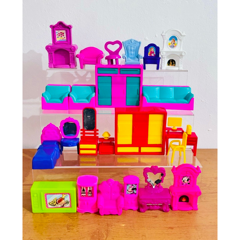Brinquedo Móveis Em Miniatura Casinha De Boneca Meninas Unidade Usado