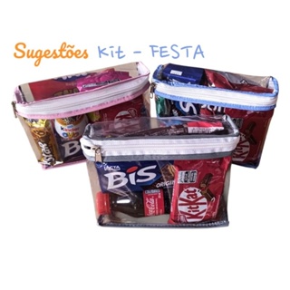 Kit c/-50 und Necessaire - Rosa - Azul - Cinza- Organizador  Multiuso - Guarda Roupa - Brinquedos  Malas - Bolsas - kits em Oferta na Shopee