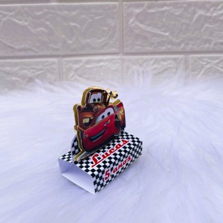 PORTA BIS DUPLO RELAMPAGO MCQUEEN PEGUE E MONTE - PERSONALIZADO - LEMBRANCINHA INFANTIL em Oferta na Shopee