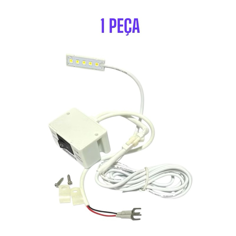 luminária Lampada com 5 Leds P/Maquina Costura Td-5 boshite excelente luminária. ( COM ÍMÃ )