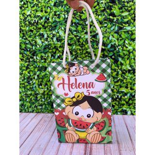 Sacolinha Surpresa Personalizada / Lembrancinha Aniversário Magali / Sacolinha Aniversário PEGUE E MONTE em Oferta na Shopee