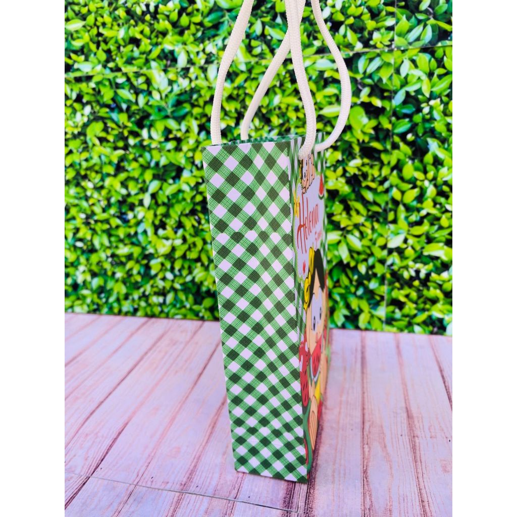 Sacolinha Surpresa Personalizada / Lembrancinha Aniversário Magali / Sacolinha Aniversário PEGUE E MONTE