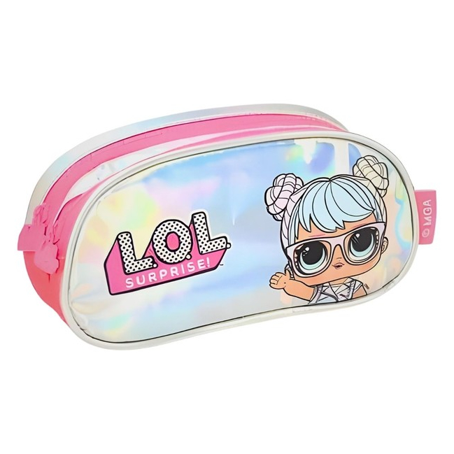 Estojo Escolar Lol Duplo Holográfico Maxlog EI39695 em Oferta na Shopee