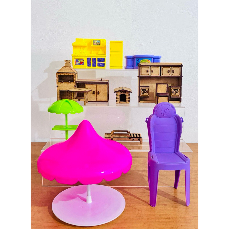 Brinquedo Móveis Em Miniatura Casinha De Boneca Meninas Unidade/ Kit Usado