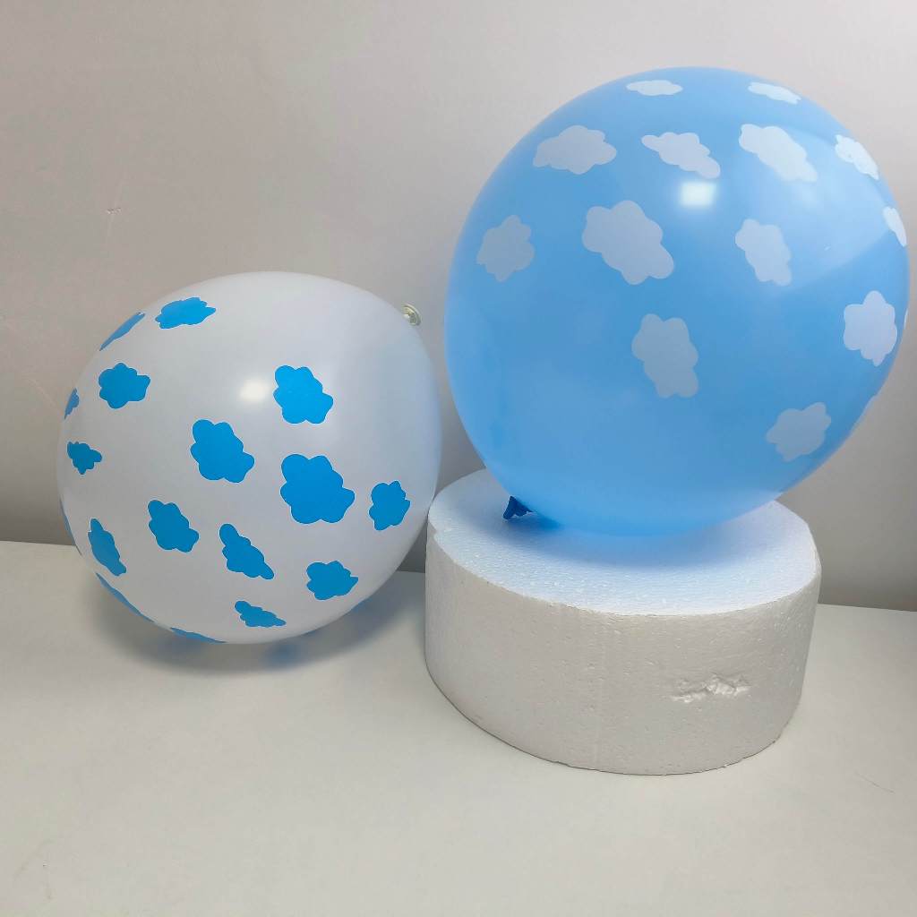 Balões Nuvens Nuvem Decoração de Festa Chá de bebê em Oferta na Shopee