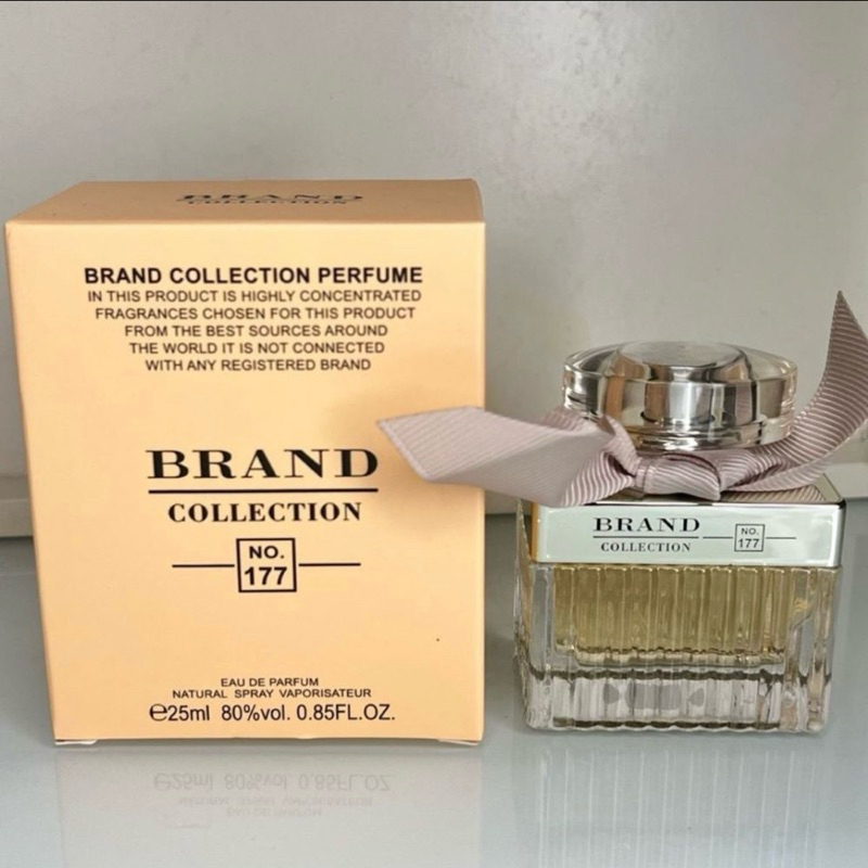 Perfume Feminino Brand Collection Miniatura N° 177 25ML Fragrância Feminina Mala Viagem em Oferta na Shopee