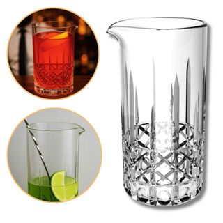 Copo Para Mixologia Em Vidro Mixing Glass Grande Drinks Misturador em Oferta na Shopee