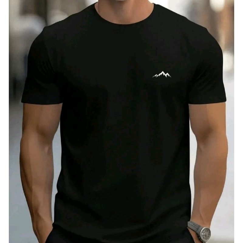 Camiseta MONTANHA algodão fio 30.1 envio rápido