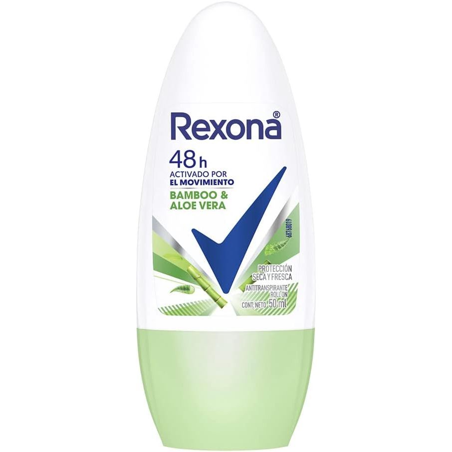 Desodorante Rexona Roll-on Bamboo 50ml em Oferta na Shopee