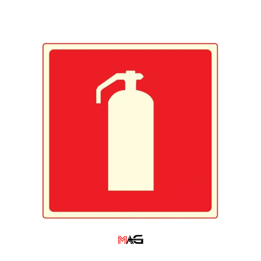 Placa Fotoluminescentes Extintor - Brilha No Escuro Nbr13434 em Oferta na Shopee