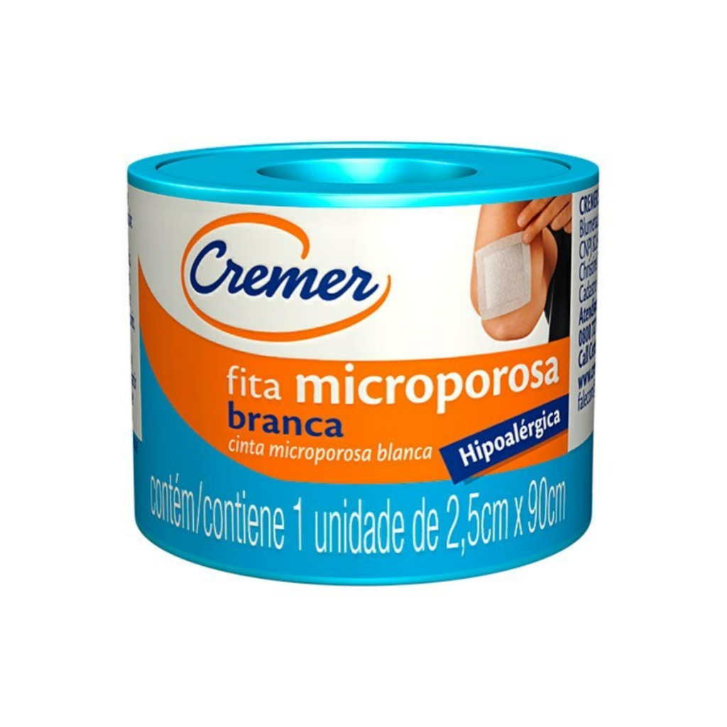 Fita Microporosa 2.5 cm X 90cm Cremer