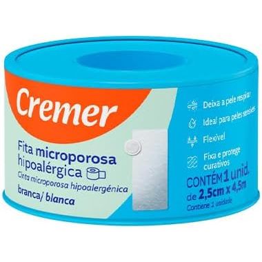 Fita Microporosa 2.5Cmx4.5M Cremer