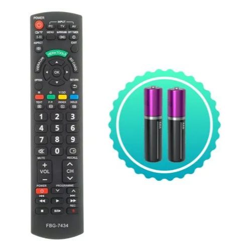 Controle Remoto Compatível Tv Panasonic Led Lcd Plasma 7434