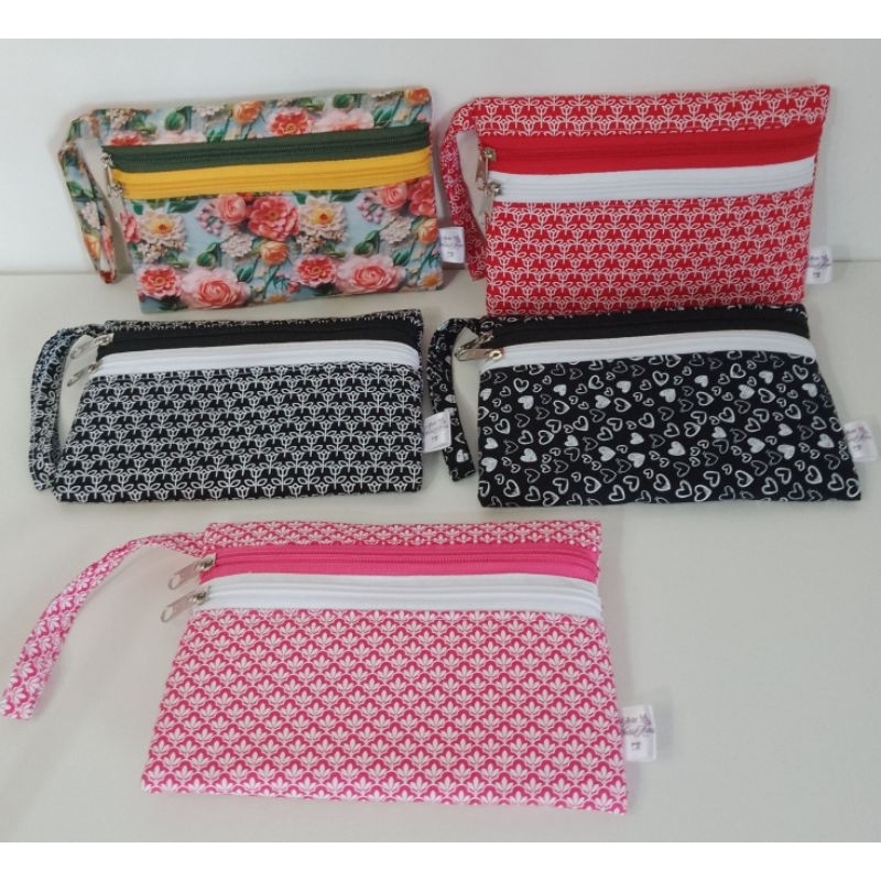 carteira multiuso ideal para carregar celular, documentos, dinheiro, chaves, medicamentos etc