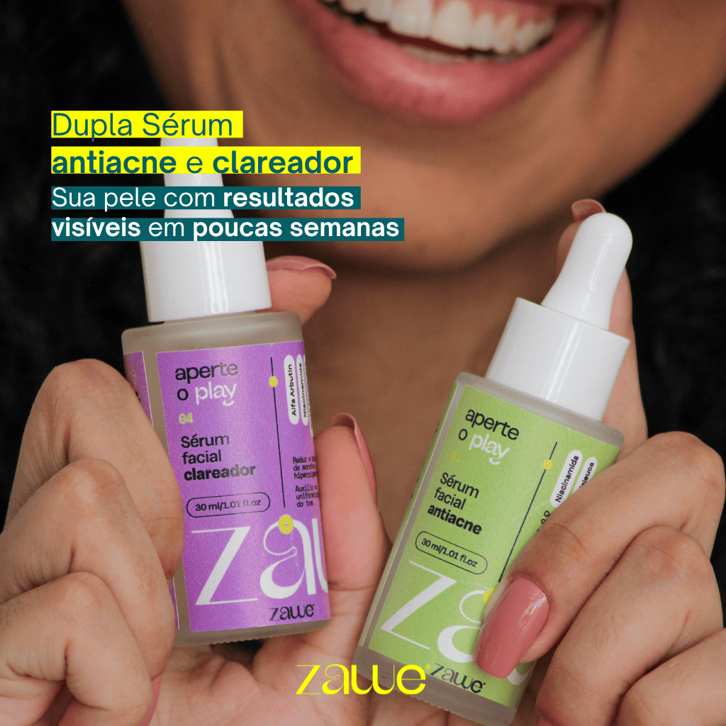Kit Serum Anti Acne e Clareador de manchas - Imbátivel contra Espinhas, Cravos e  Manchas do rosto.