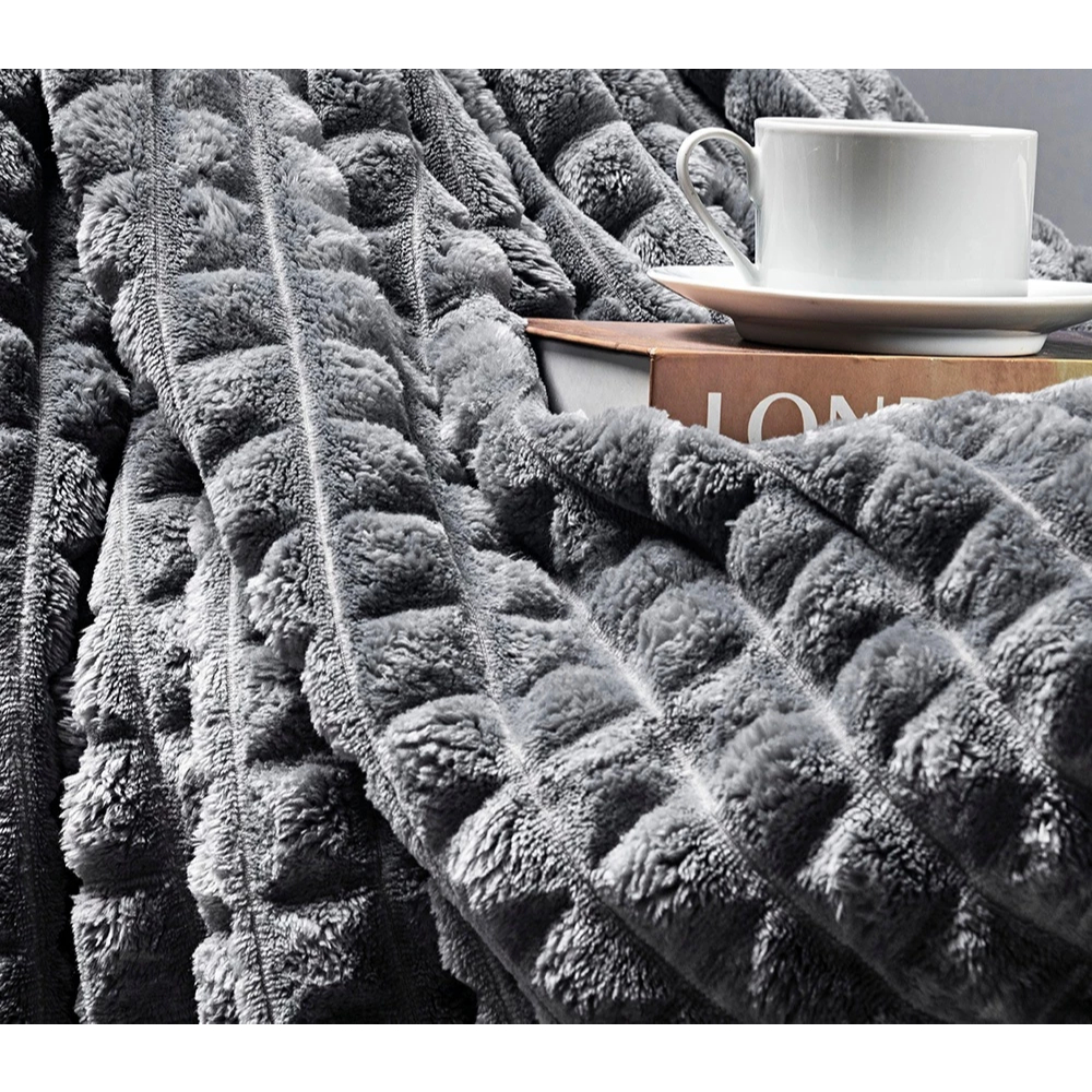 Coberta Cobertor Manta Ultrasoft Willow Aveludada Queen 2,40m X 2,20m