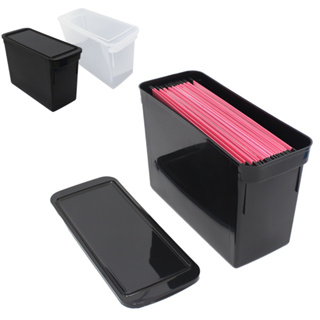 Organizador De Arquivos Pastas Suspensas Ou Objetos Com Tampa Maxcril em Oferta na Shopee