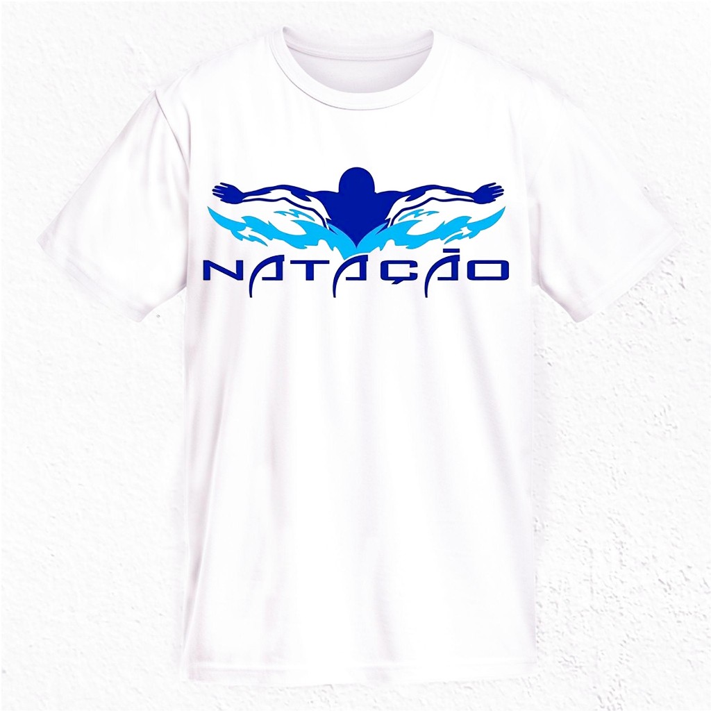 BELLA GIS Camiseta Personalizada Natação Camisa Nado Blusa Esporte Aquático Estilo Piscina Olimpíada em Oferta na Shopee