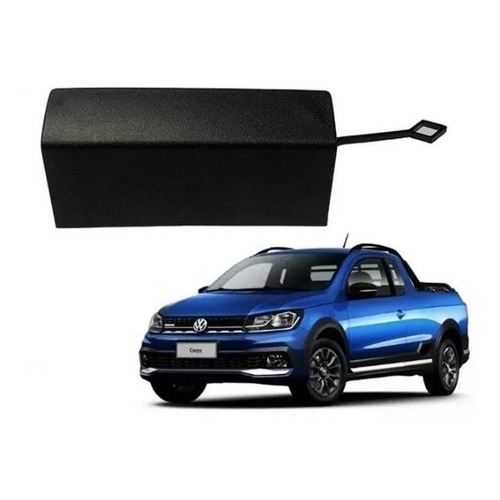 Tampa Spoiler Lateral Macaco Traseiro Esquerdo Saveiro Cross G7 Original Vw 5U7853977A9B9