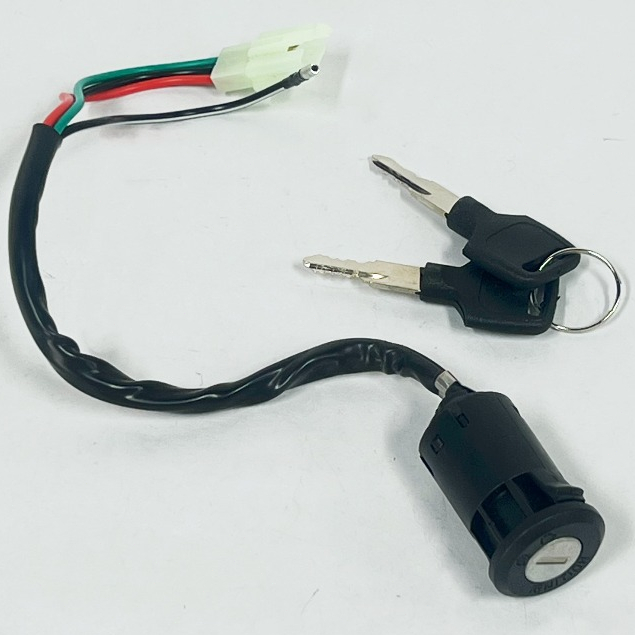 Chave Ignição Contato Miolo Cg 125 Titan 2000-2001 3 Fios Chave Reserva O modelo original
