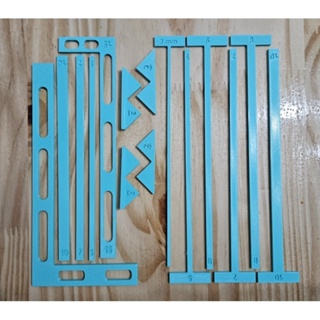 Kit de réguas para Encadernação - 15 peças em Oferta na Shopee