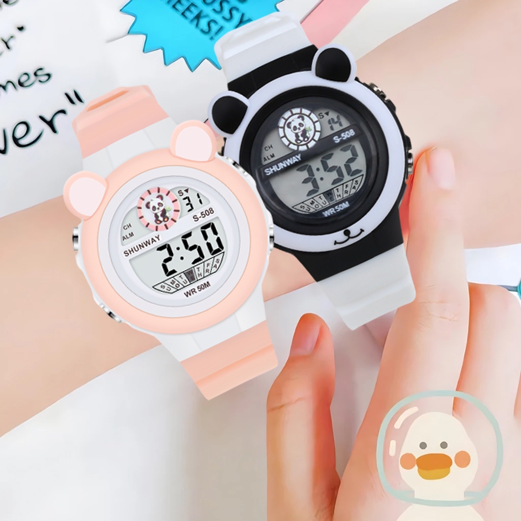 Relógio Infantil À Prova D'Água Relógios Eletrônicos Adequado para Meninos e Meninas em Oferta na Shopee