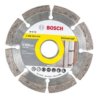 Disco Diamantado Bosch 105mm Standard for Universal Segmentado Serra Mármore em Oferta na Shopee
