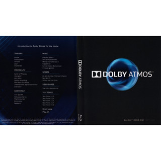 Blu-ray para teste de Home Theater - Dolby Atmos Demonstration Disc  September 2015