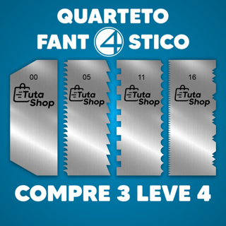 Kit Espátulas Decorativas Quarteto Fantástico em Aço Inox Espátulas para Bolo em Inox em Oferta na Shopee
