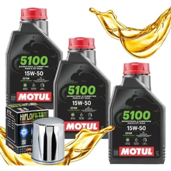 Troca Oleo Harley Davidson Sportster 1200/low Rider / Street Bob / Fat Bob Motul 15w50 + Filtro