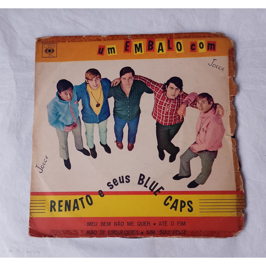 Compacto Um Embalo com Renato e Seus Blue Caps - 1966 - Usado