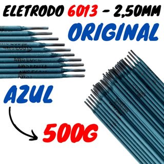 500g Eletrodo 6013 Azul 2,50mm - Soldaforte em Oferta na Shopee