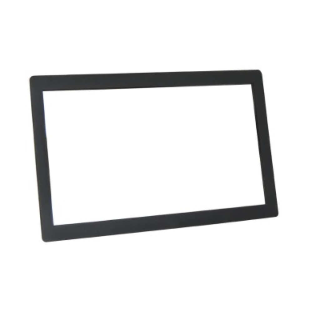 Moldura 6.8 Polegadas Universal Aro De Acabamento Multimidia 2 Din Preta Fiamon em Oferta na Shopee