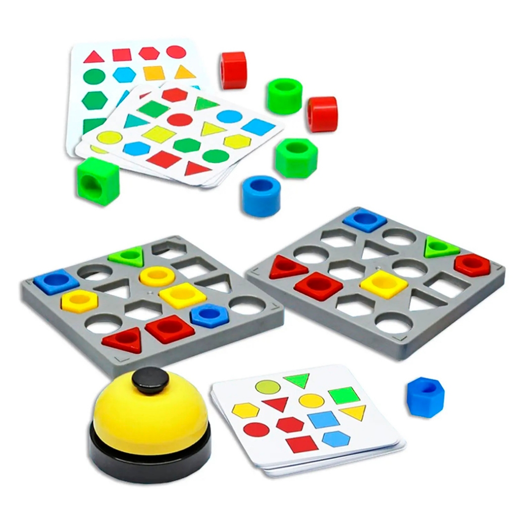 Jogo Geometric Encaixe As Formas Geométricas - Paki Toys em Oferta na Shopee