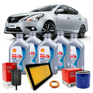 Kit Revisão Troca De Oleo 5w30 Nissan Versa 1.6 2011 A 2020 em Oferta na Shopee