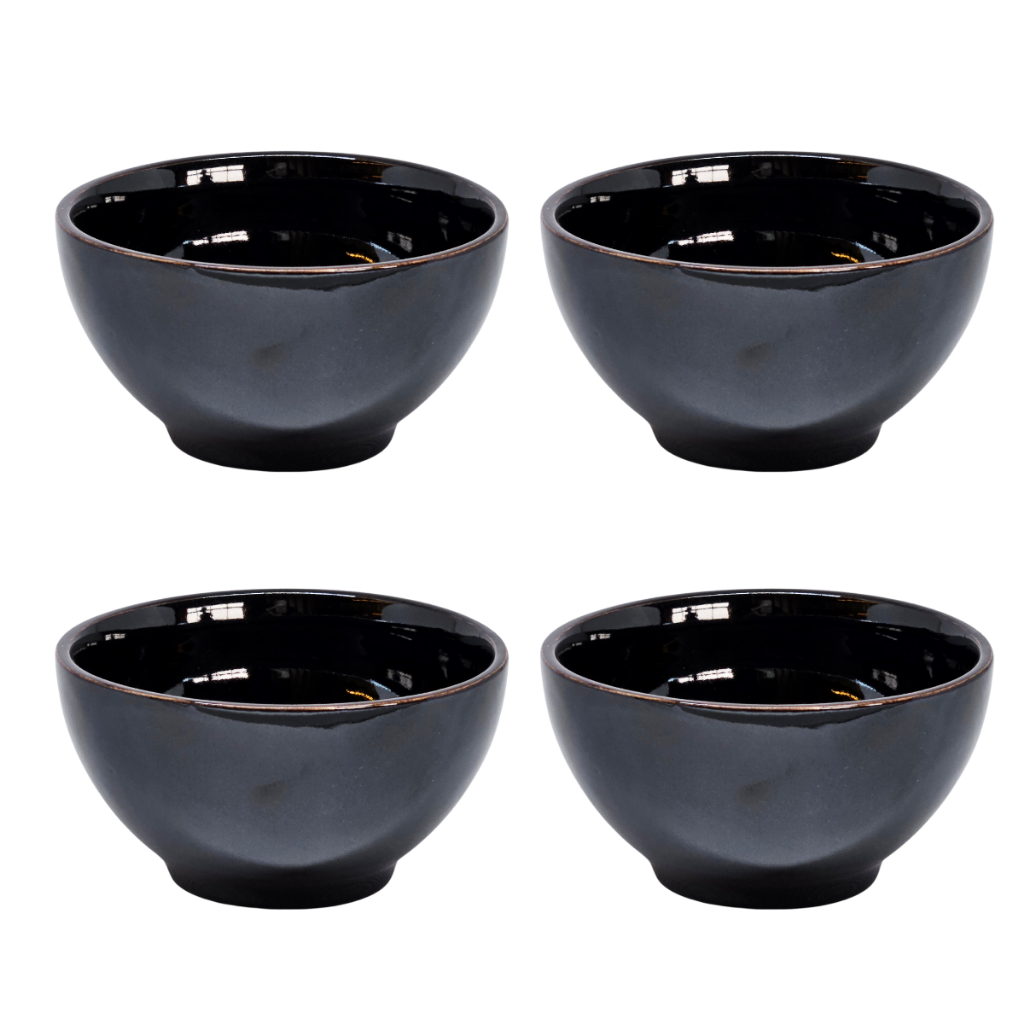 Kit 4 Bowls de Porcelana 500ml — Tigela Cumbuca Reforçada p/ Sopa, Café da Manhã, Caldos e CereaL em Oferta na Shopee