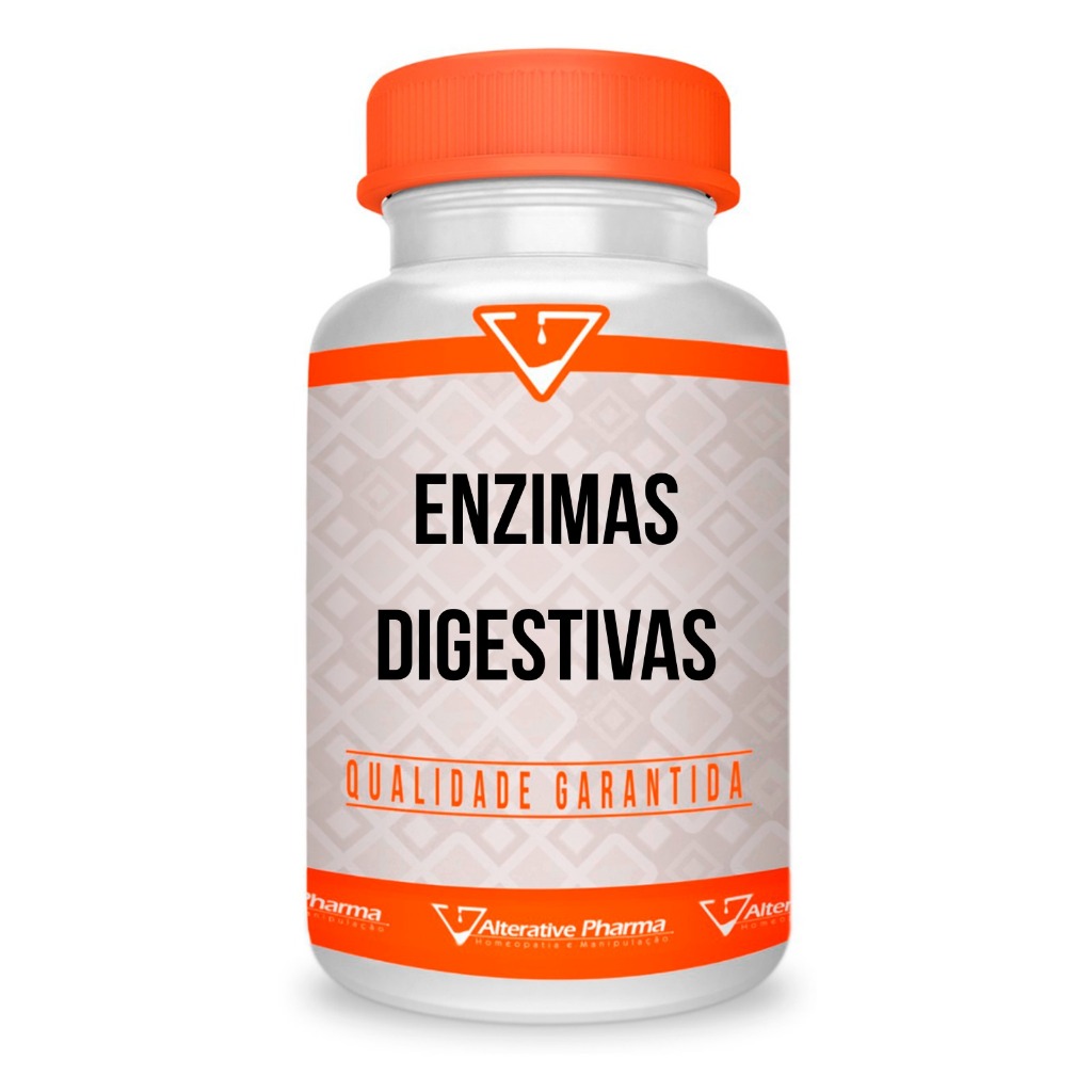 Enzimas Digestivas com Protease e Pepsina - Alterative Pharma