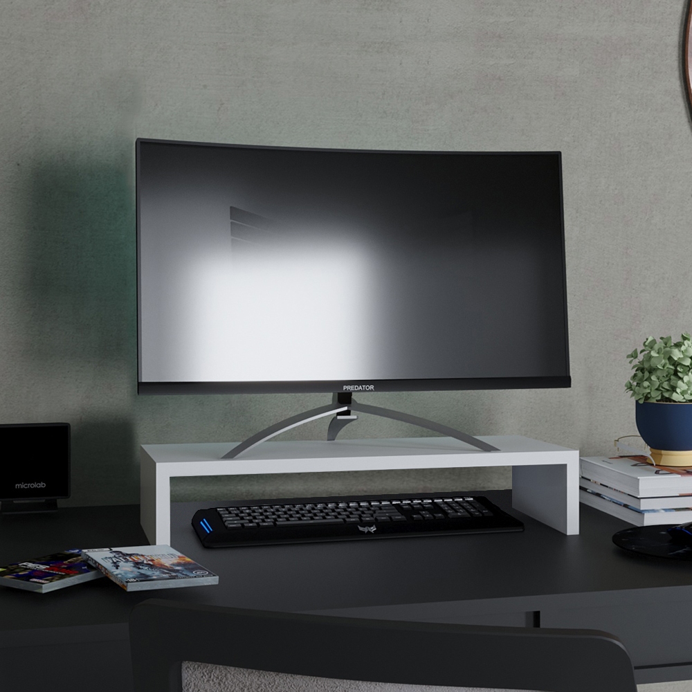 Suporte Apoio Base Para Notebook Home Office Monitor Mesa Escritório