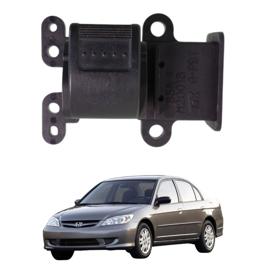 Interruptor Botão Comando Vidro Dianteiro Direito Honda Civic 2001 a 2006