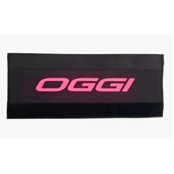 Protetor De Quadro Bike Speed/mtb Oggi Preto/rosa 9.5cm x 23,5cm.