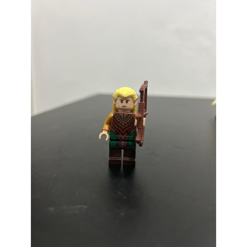 Lego Legolas com arco e flecha hobbit senhor dos anéis réplica