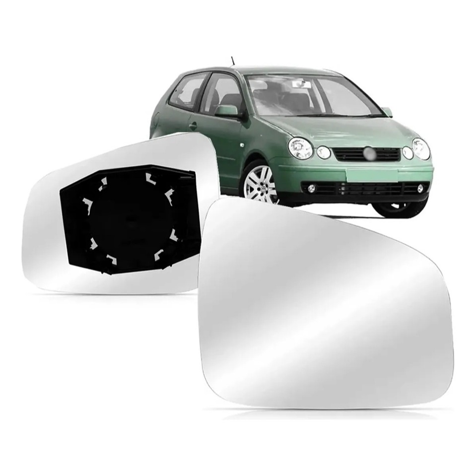 Lente Espelho Base Retrovisor Direito Polo 2002 2003 2004 2005 2006