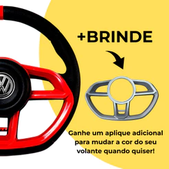 Volante Volkswagen Gol G5 G6 Saveiro Polo Voyage Fox Golf